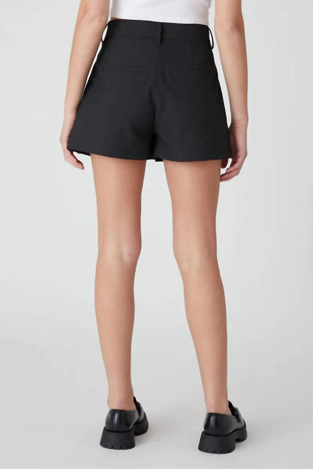 Pleat Plaid Skort