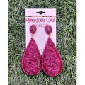 Women's Seed Bead Teardrop Earrings