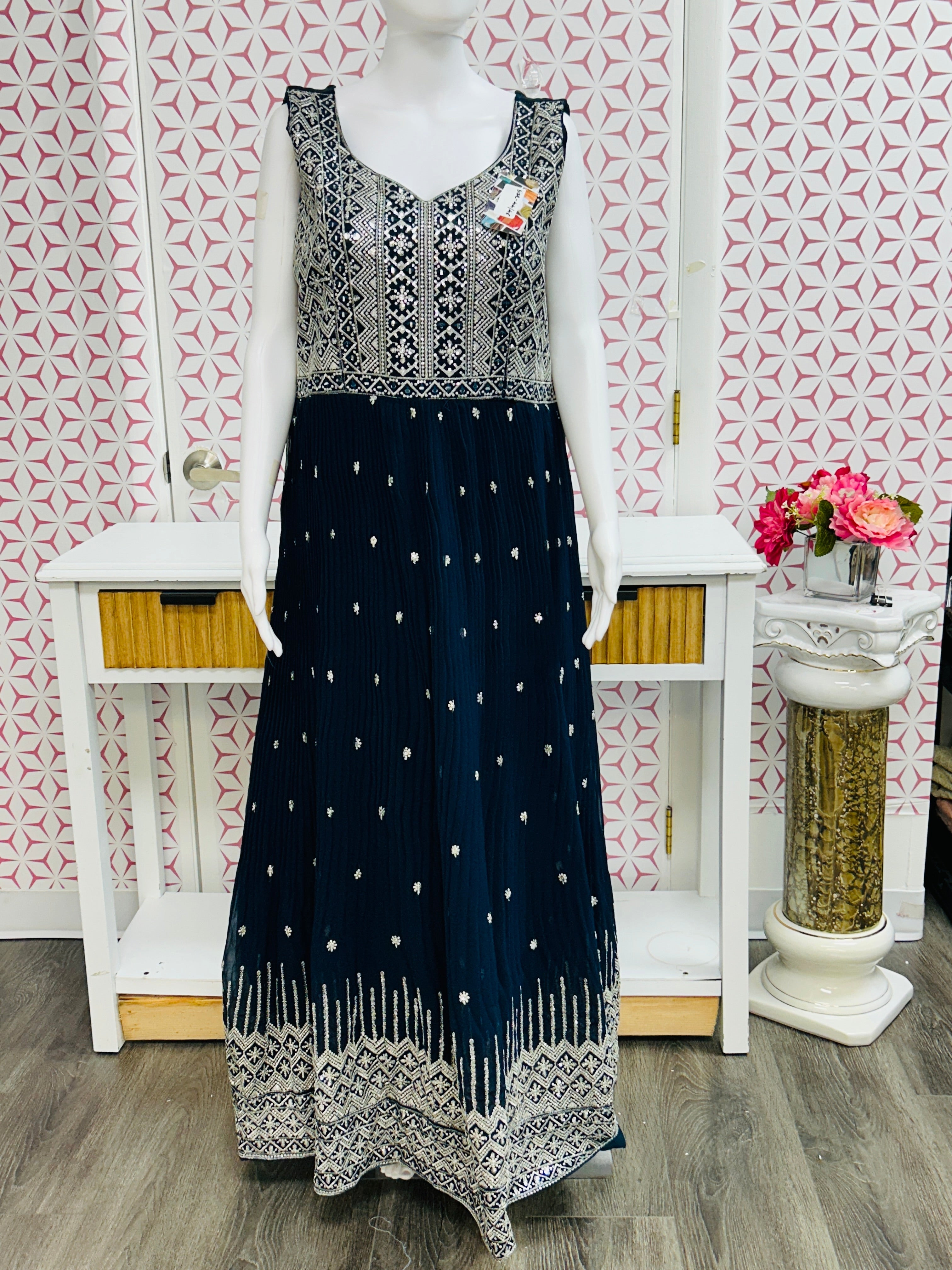 Georgette long kurti