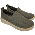 Staheekum Womens Size 9 Taupe Sneakers Quilted Slip On Round Toe Shoes