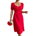 Women's European Split Fit : A-Line Dress