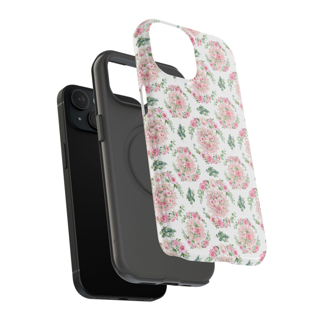 Customizable: Floral Impact-Resistant Phone Case