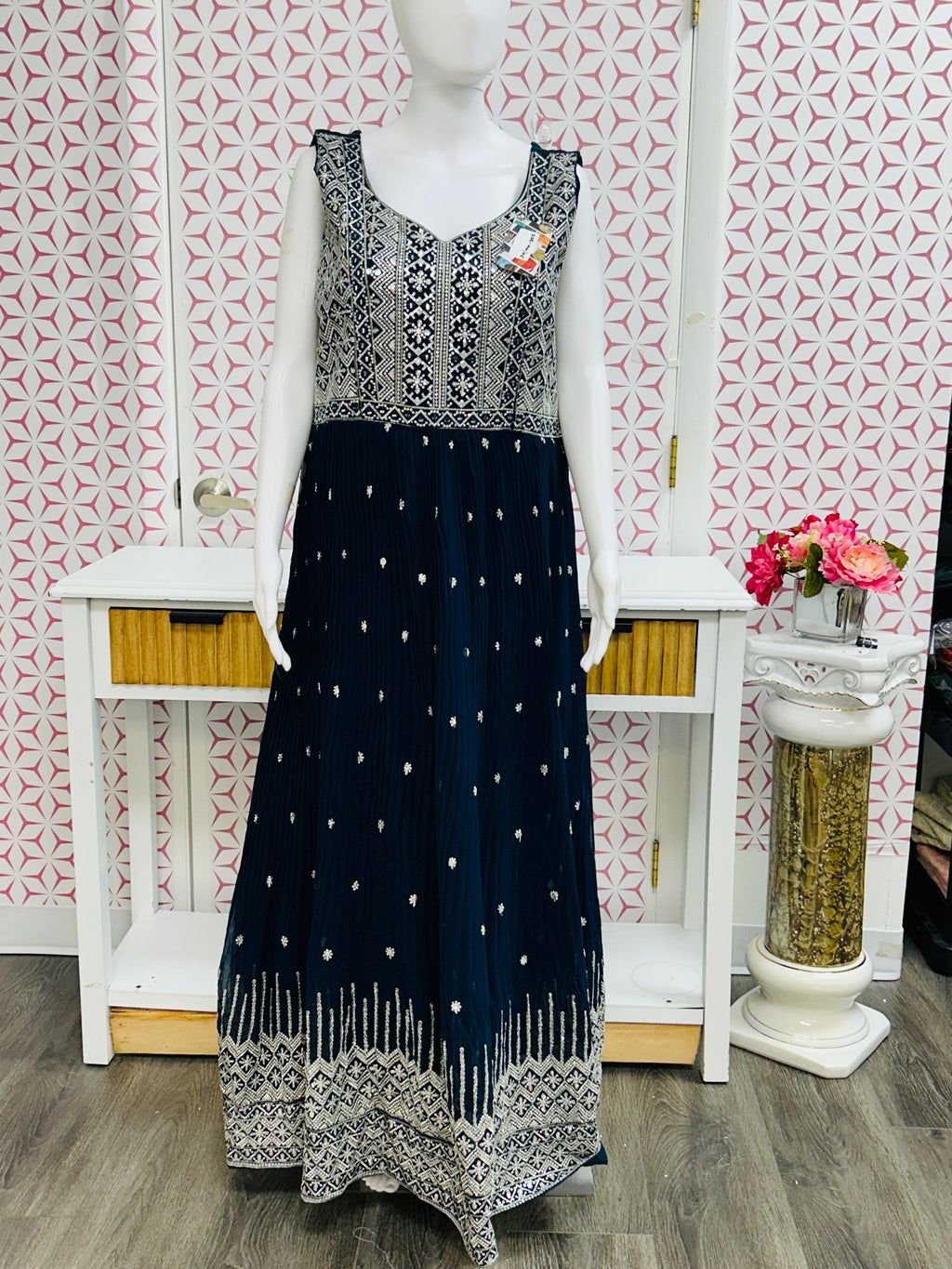 Georgette long kurti