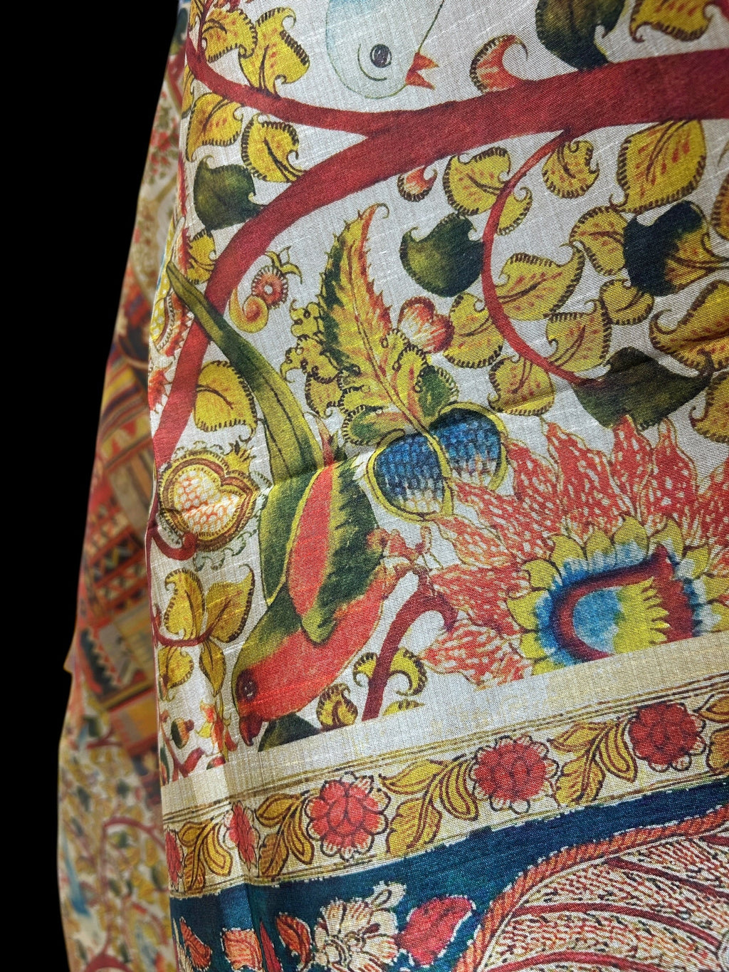Kalamkari print dupatta