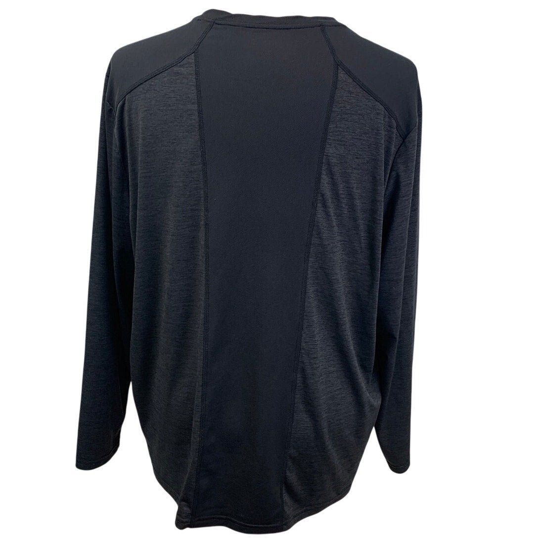 MTA Sport Mens XXL Polyester Long Sleeve Athletic Crew Neck Tee Shirt