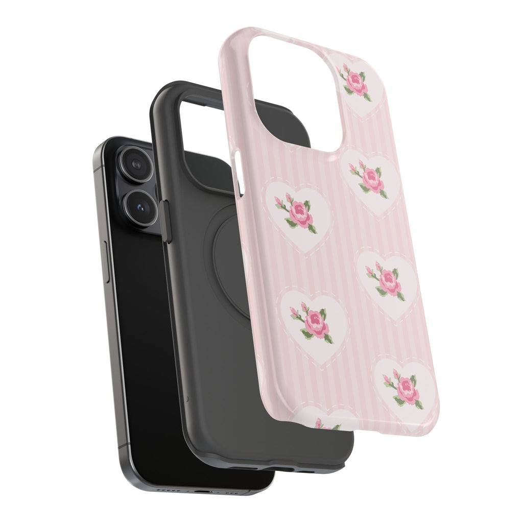 Customizable: Floral Heart Phone Case