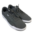 New In Box PUMA Mens Size 8.5 Gray Faux Leather SoftFoam+ Skate Sneaker Shoes