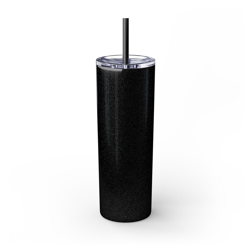 Customizable: Girly Book Club Skinny Tumbler with Straw, 20oz | Perfect for Events, Gifts, Coffee, and Summer Drinks