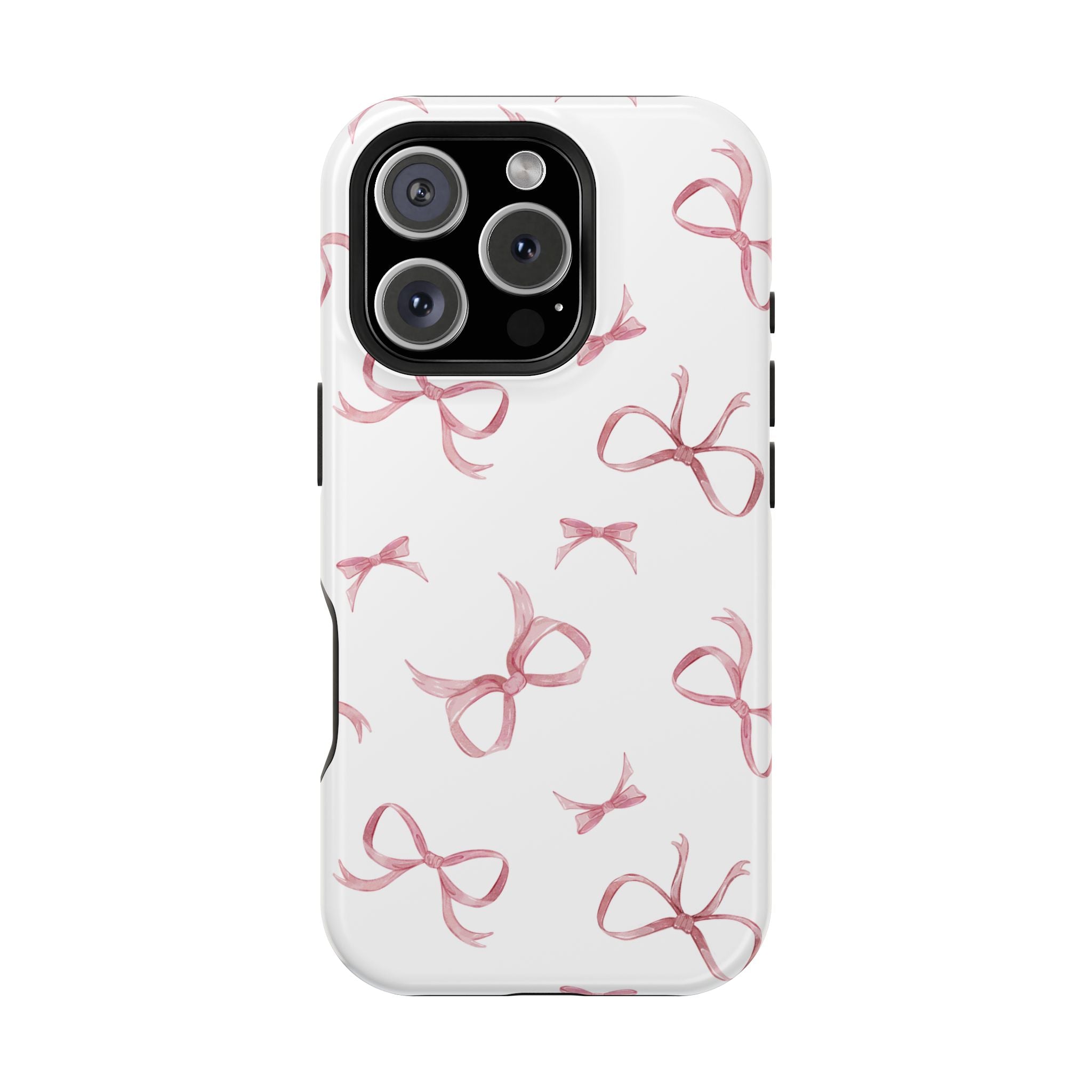 Customizable: Coquette Bow Stylish Impact-Resistant Phone Case