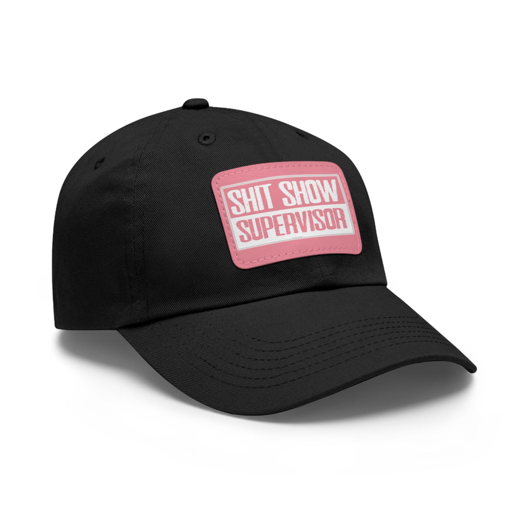 Shit Show Supervisor Hat with Leather Patch