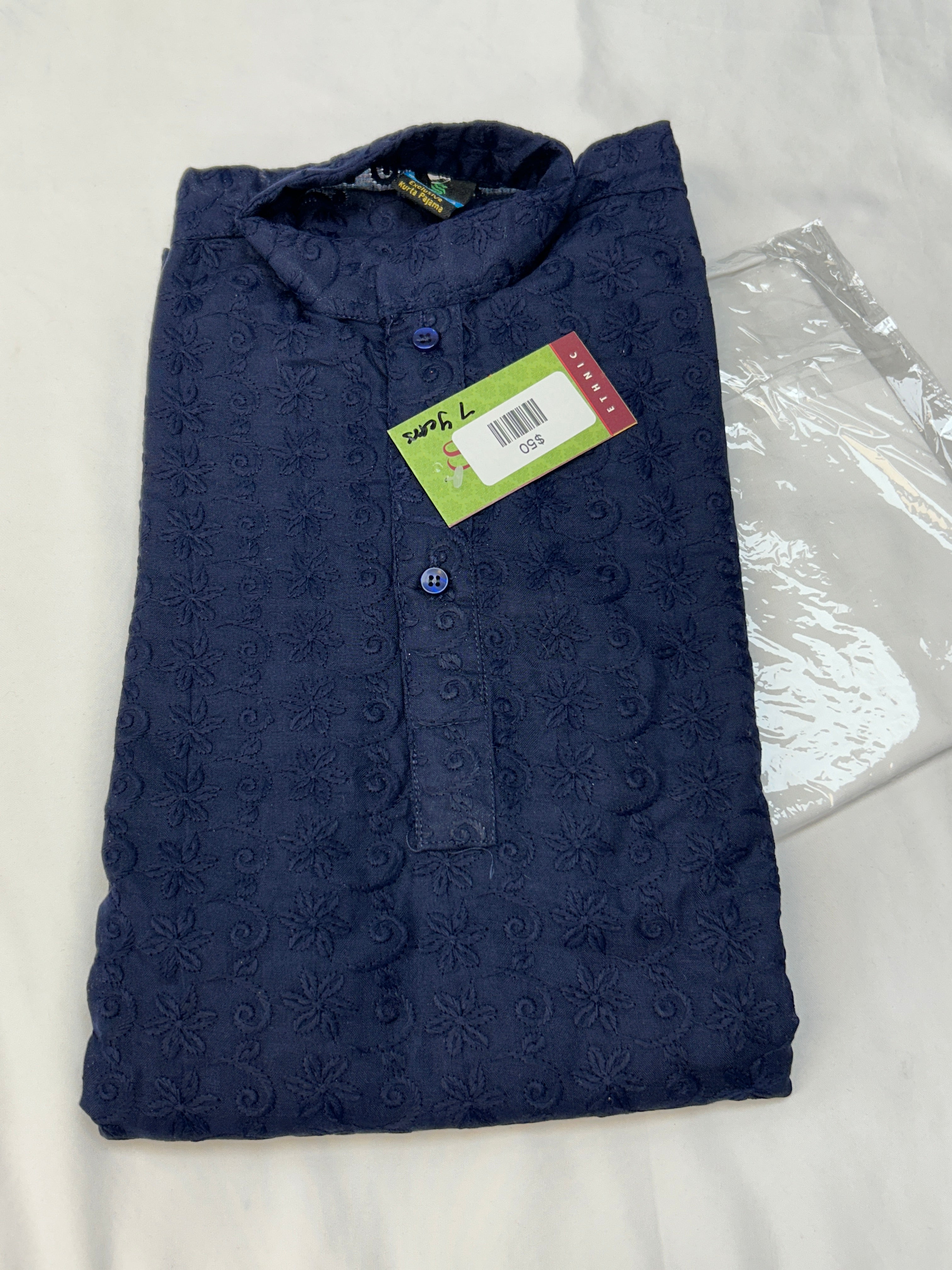 Cotton chikankari Kurta set