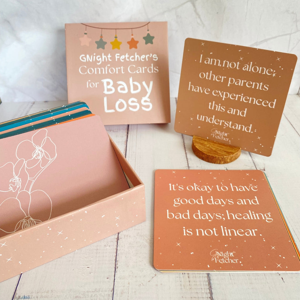 Grief Comfort Cards for Child Loss or Miscarriage - 51 Grief Affirmations