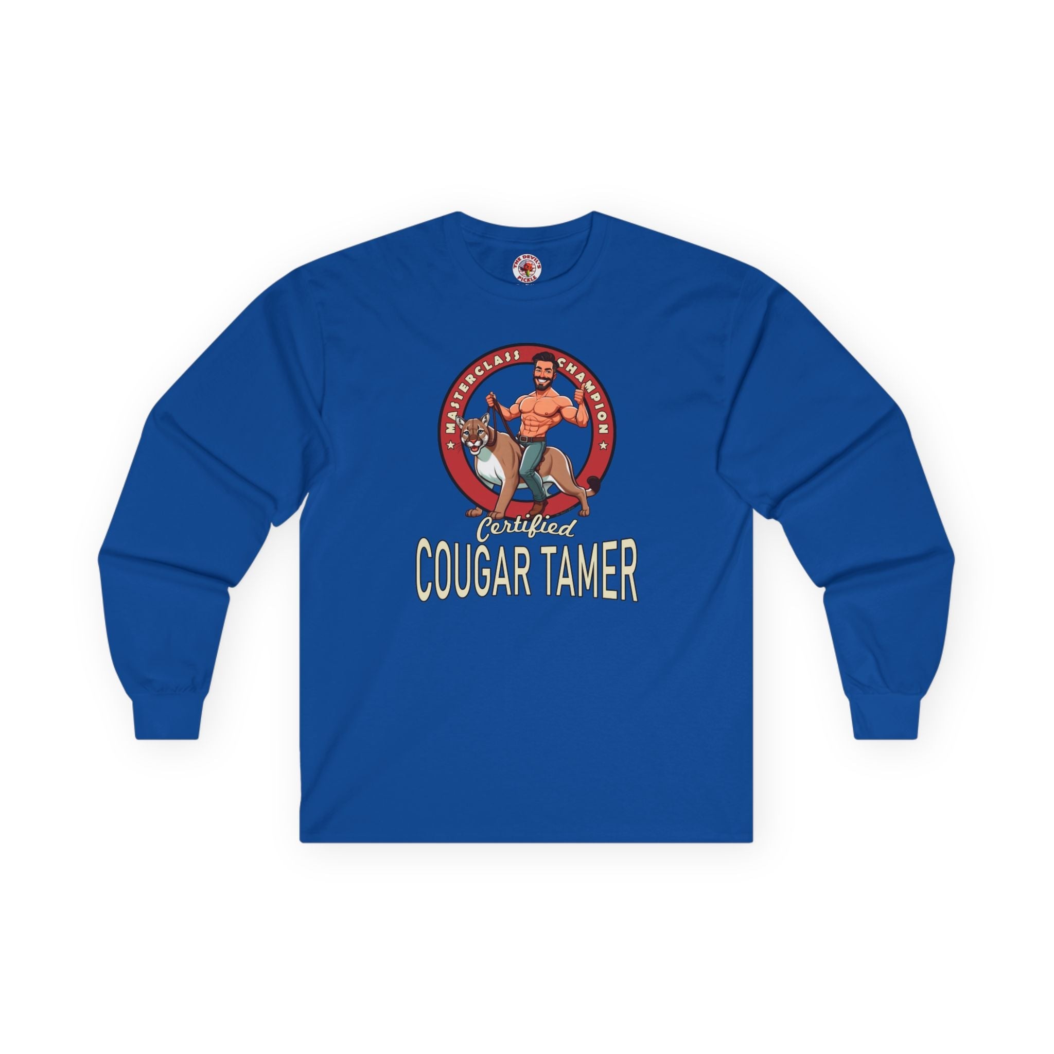 Certified Cougar Tamer Long Sleeve Tee