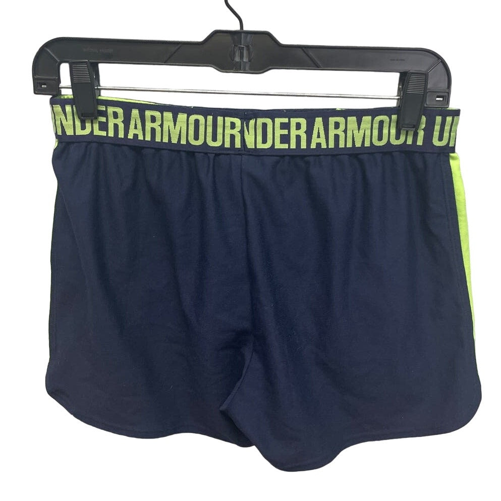 Lot of 2 Under Armour Adidas Womens Small Navy Black Running Shorts