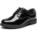Bruno Marc Big Boys Size 6 Shiny Black Classic Lace Up Oxfords Dress Shoes