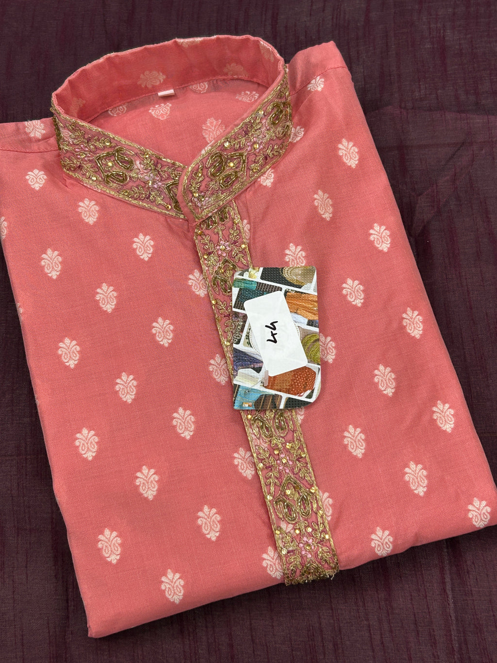 Silk cotton kurta set