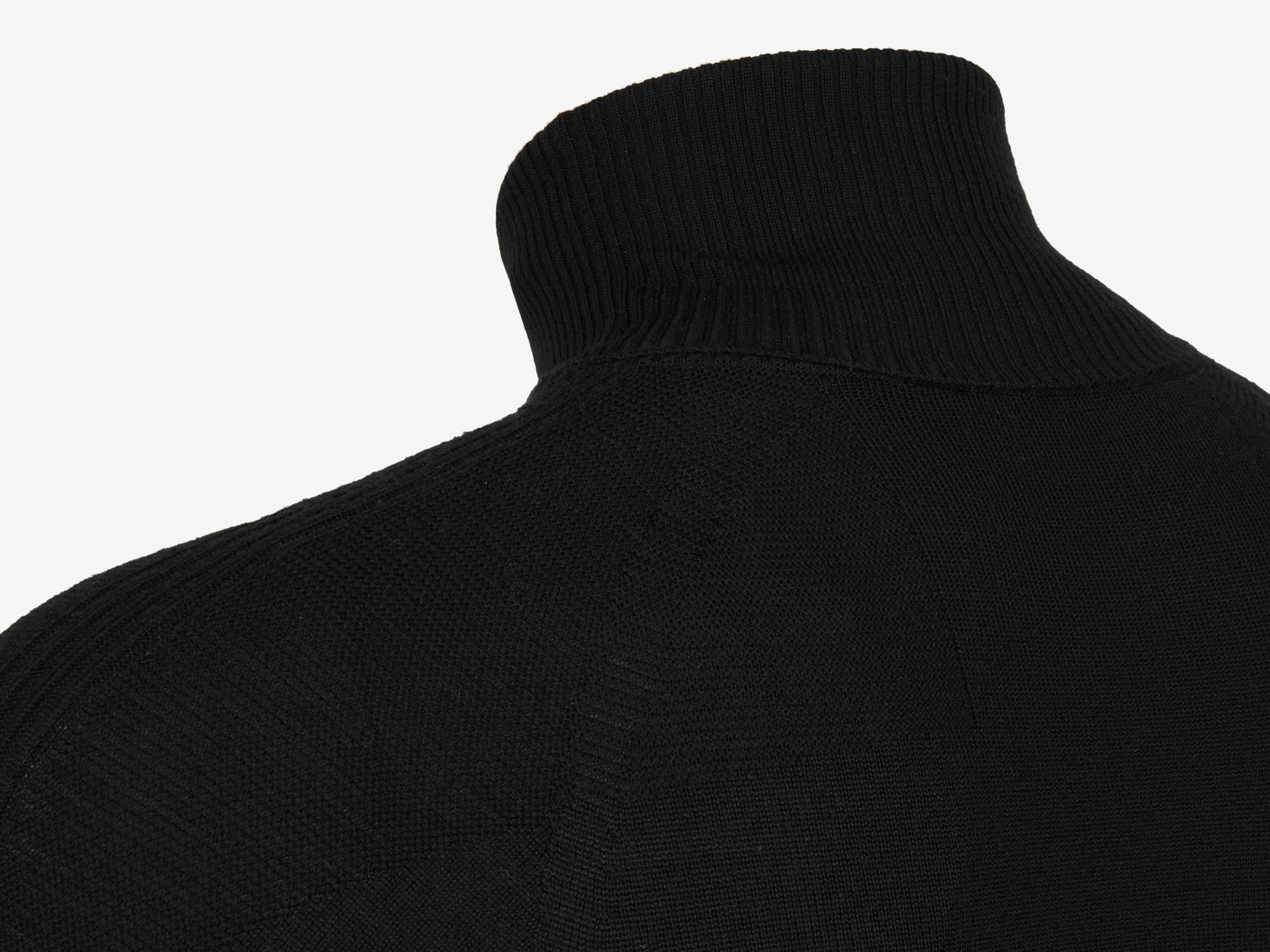 Men's Ultra Fine Wish Virgin Wool Turtle Neck Sweater
