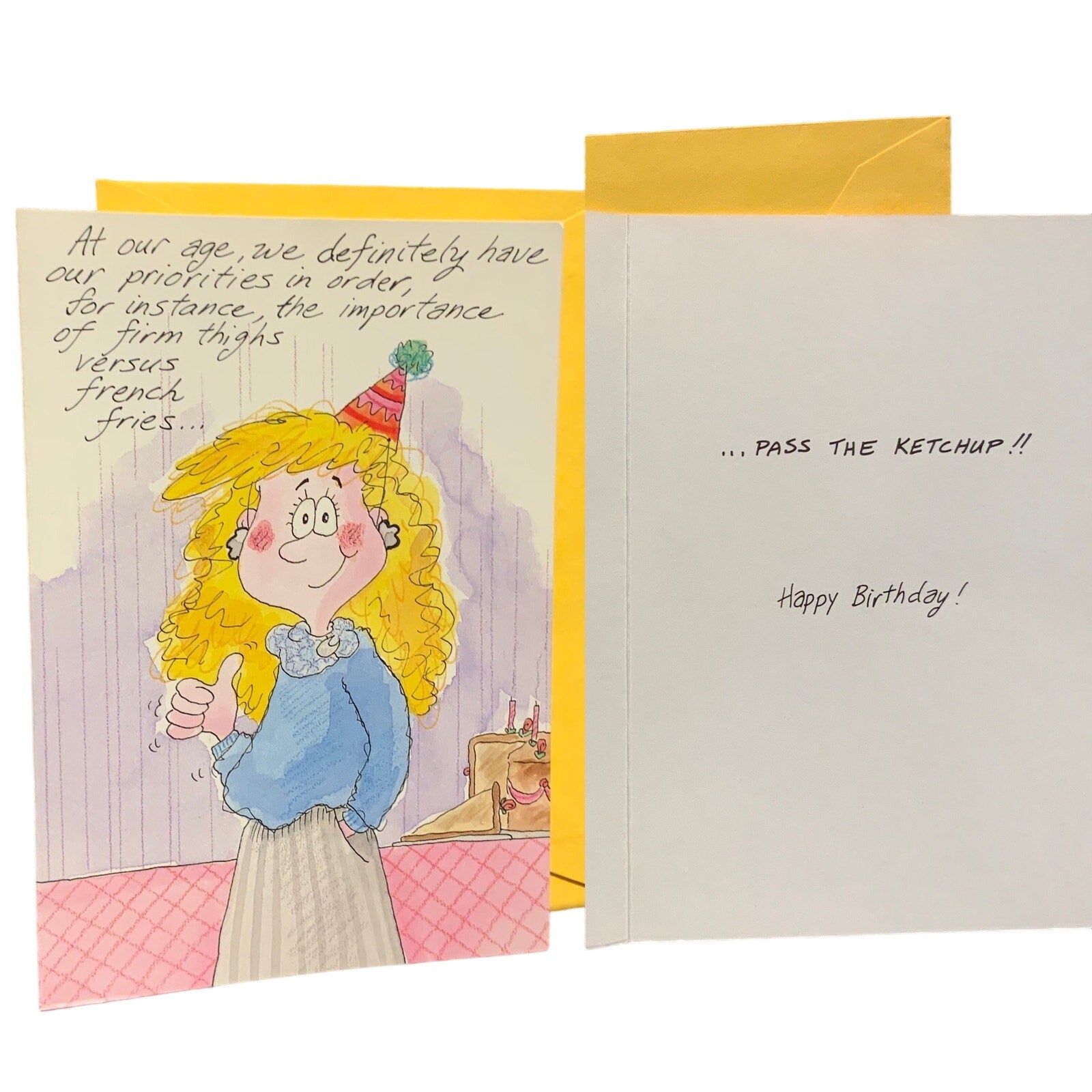 32 New Funny Vintage Characters Miss You Get Well Birthday Greeting Cards Env