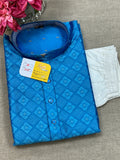 Silk kurta pajama set