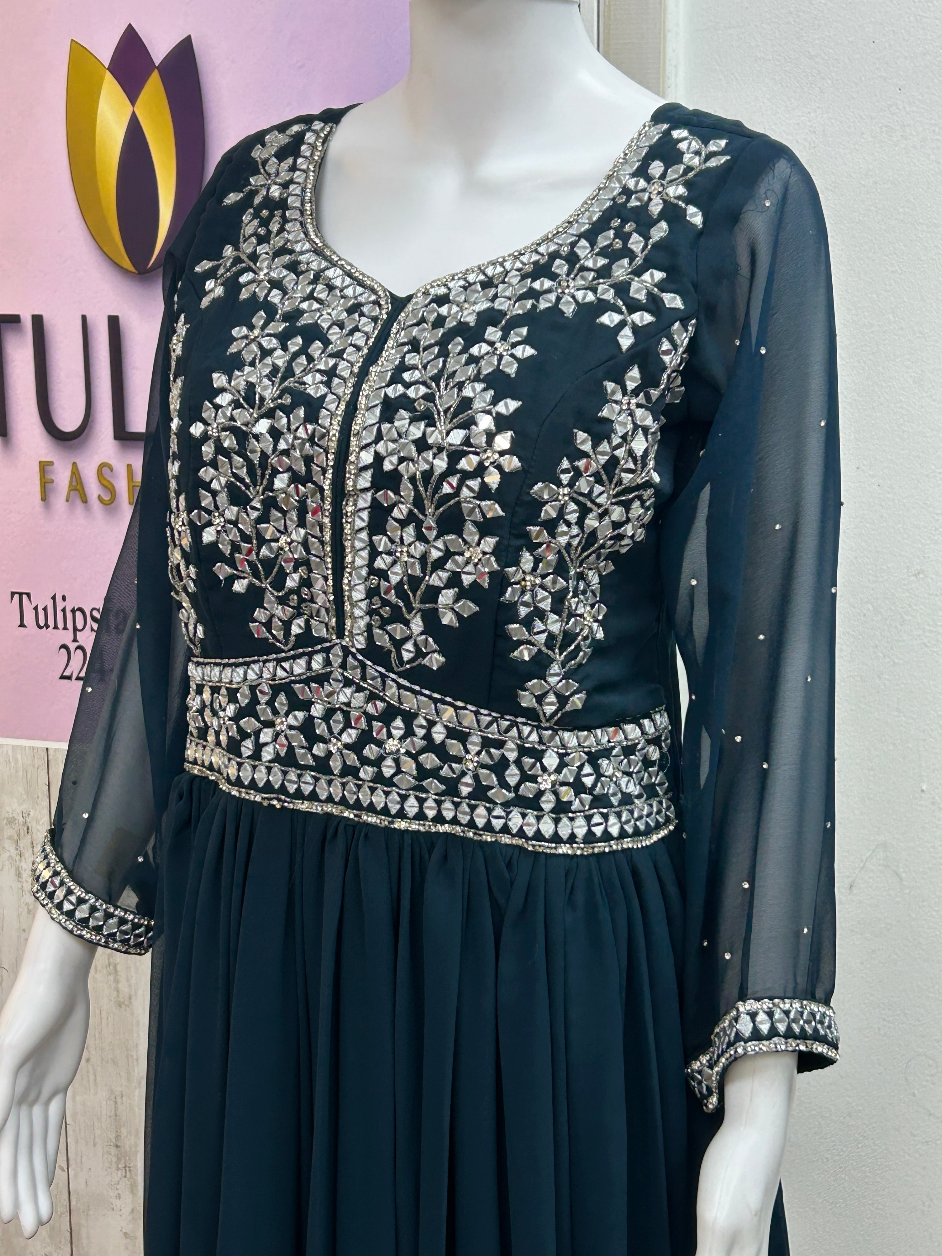 Party wear long gown