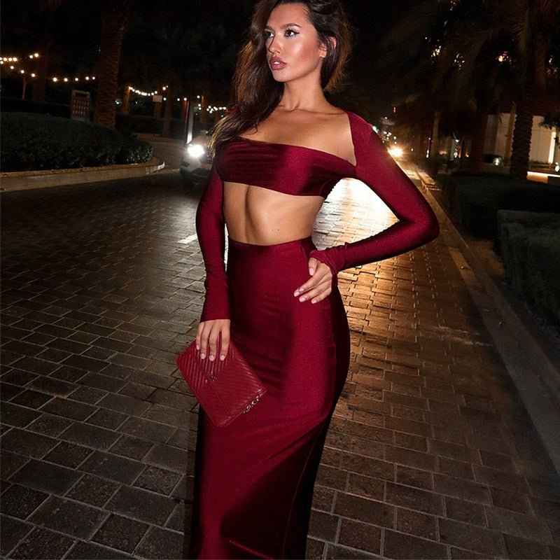 Egyptian & European : Long Sleeved Dress