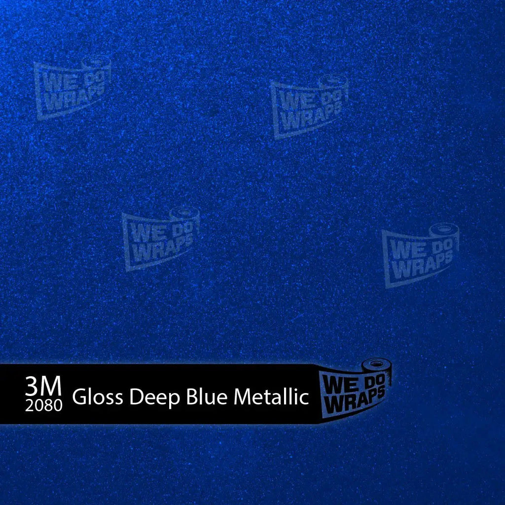 3M Deep Blue Metallic Tesla Charge Port Wrap | Model 3