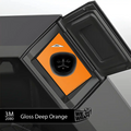 3M Gloss Deep Orange Tesla Charge Port Wrap | Cybertruck