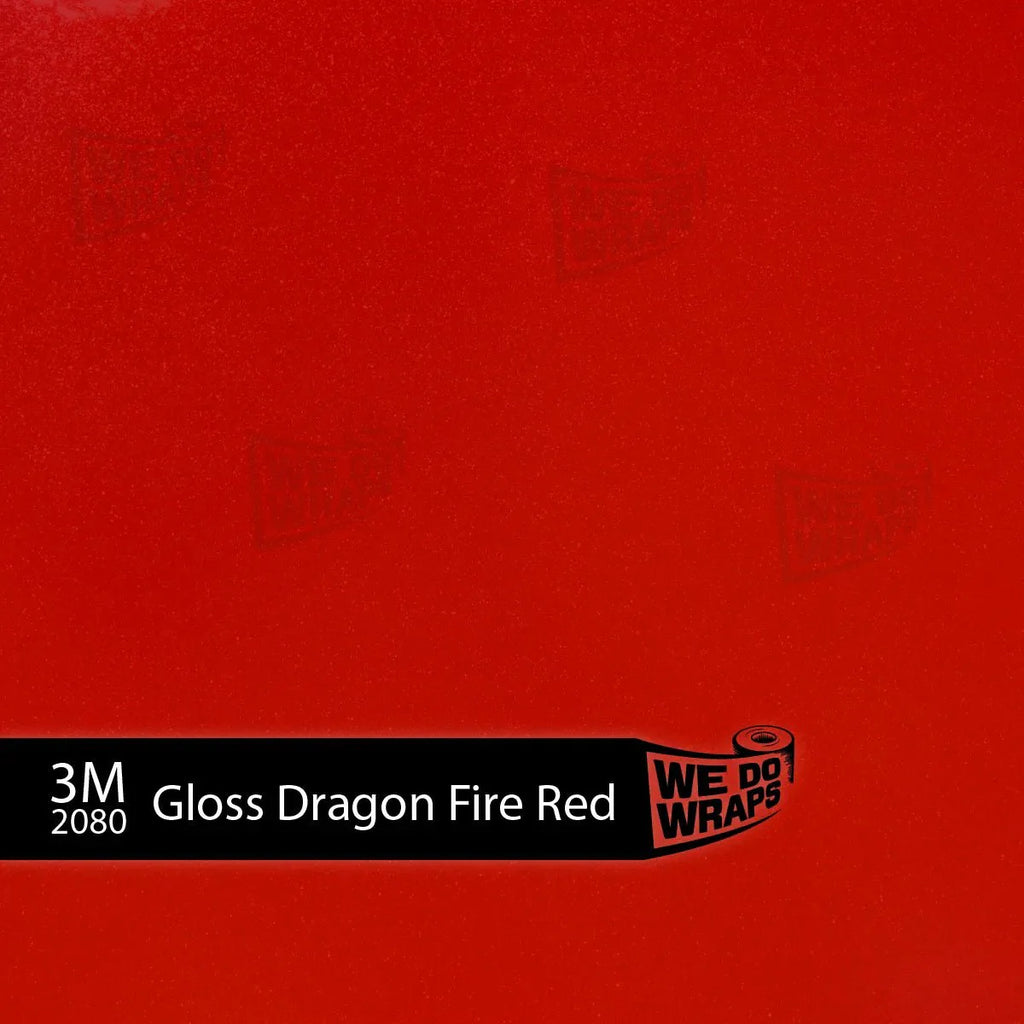 3M Gloss Dragon Fire Red Tesla Charge Port Wrap | Cybertruck