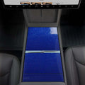3M Deep Blue Metallic | Tesla Center Console Wrap Kit | Model 3 '24-26 Refresh