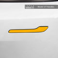 3M Gloss Sunflower Yellow Tesla Door Handle Decals (4pcs)