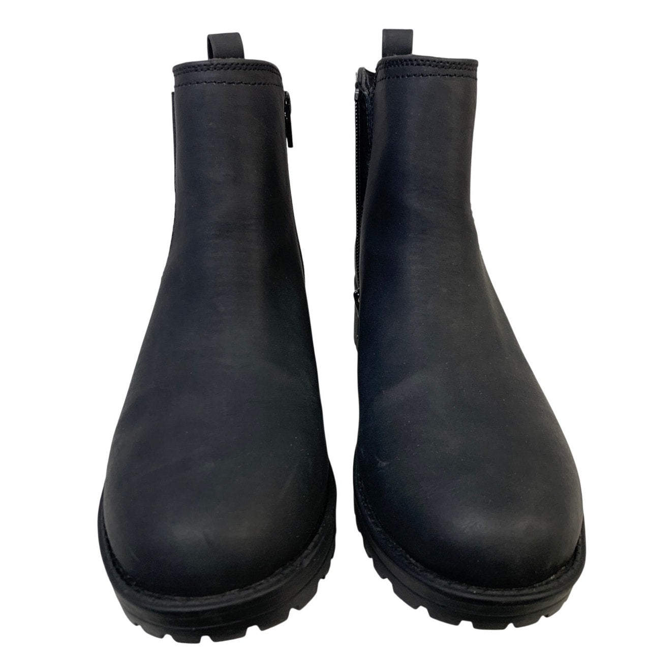 Buffalo Womens Size 9 Black 1.5" Heel Anna Ankle Boot Side Zip Round Toe Shoes