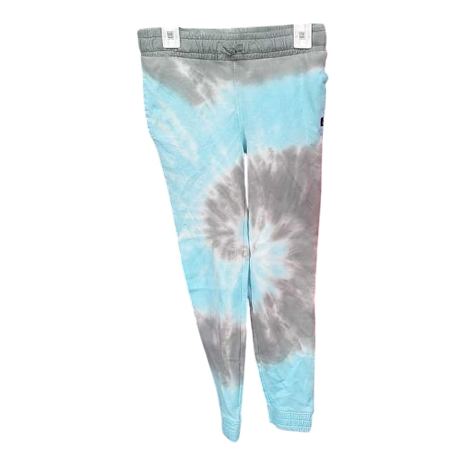 New Art Class Girls XXL 100% Cotton Blue Gray Tie Dye Swirl Sweatpant Joggers