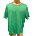 Reebok XL Mens Green Short Sleeve 100% Polyester Crew Neck Athletic Tee
