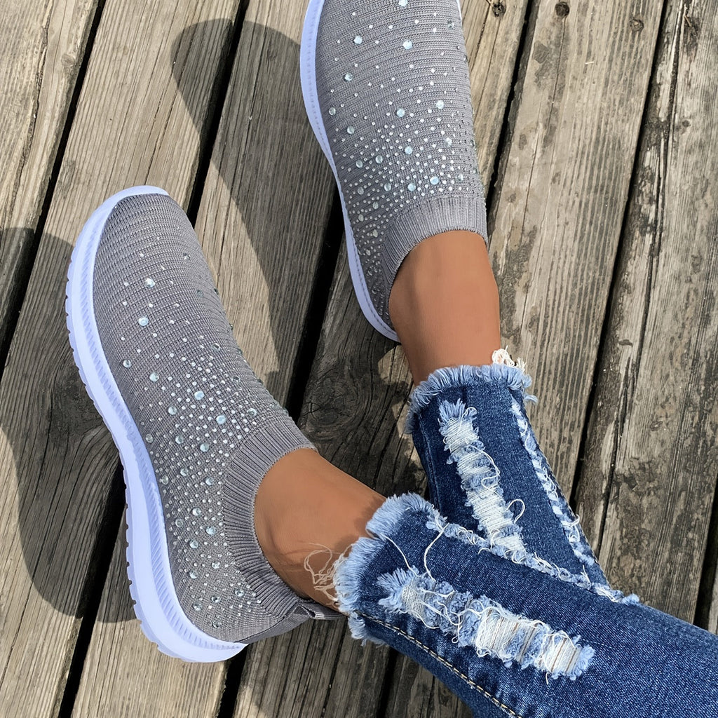 Women's Color block Mesh Platform Breathable Sneakers