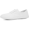 Venus Celia Womens Size 7 Solid White Lace Up Basic Canvas Sneaker Tennis Shoes