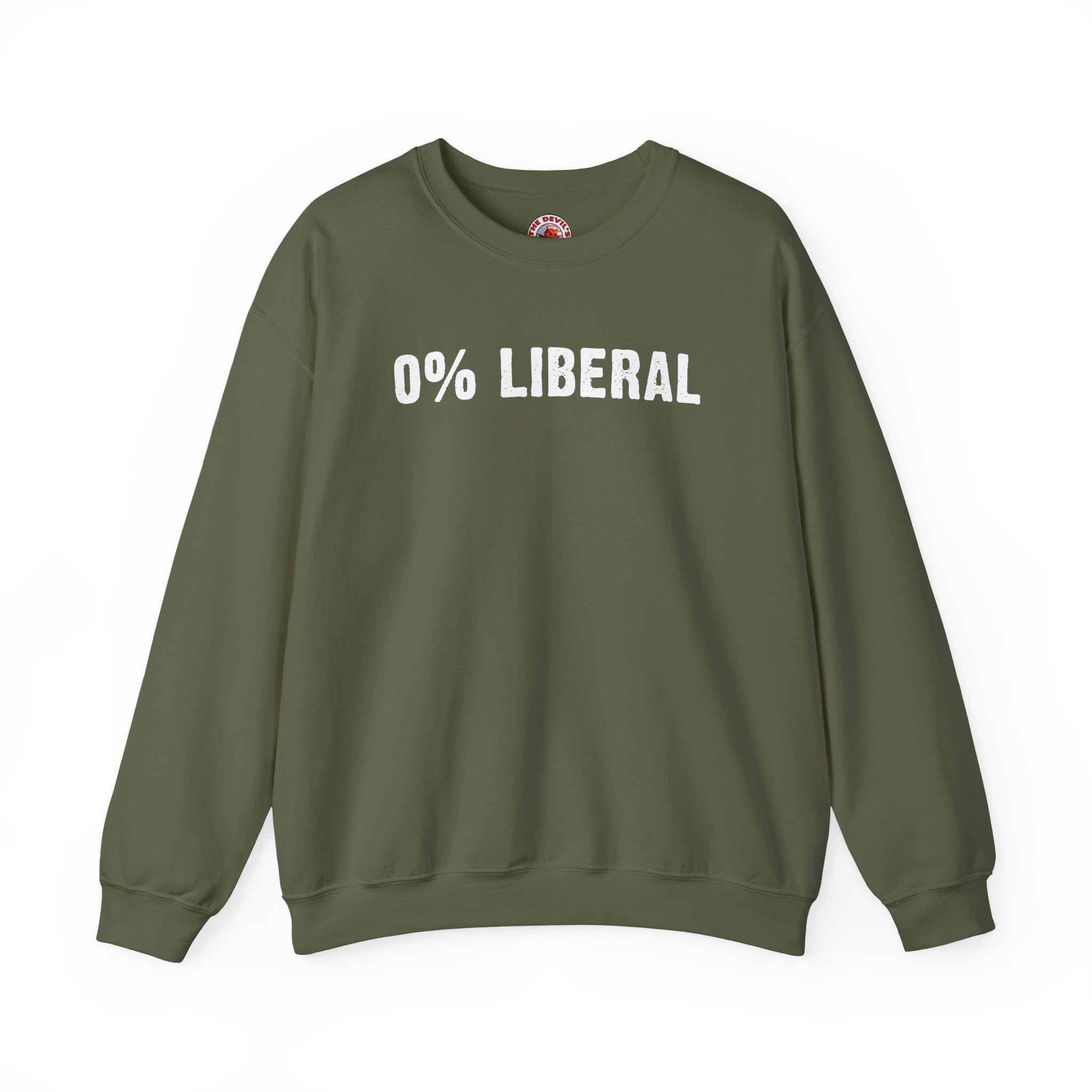 0% Liberal Crewneck Sweatshirt