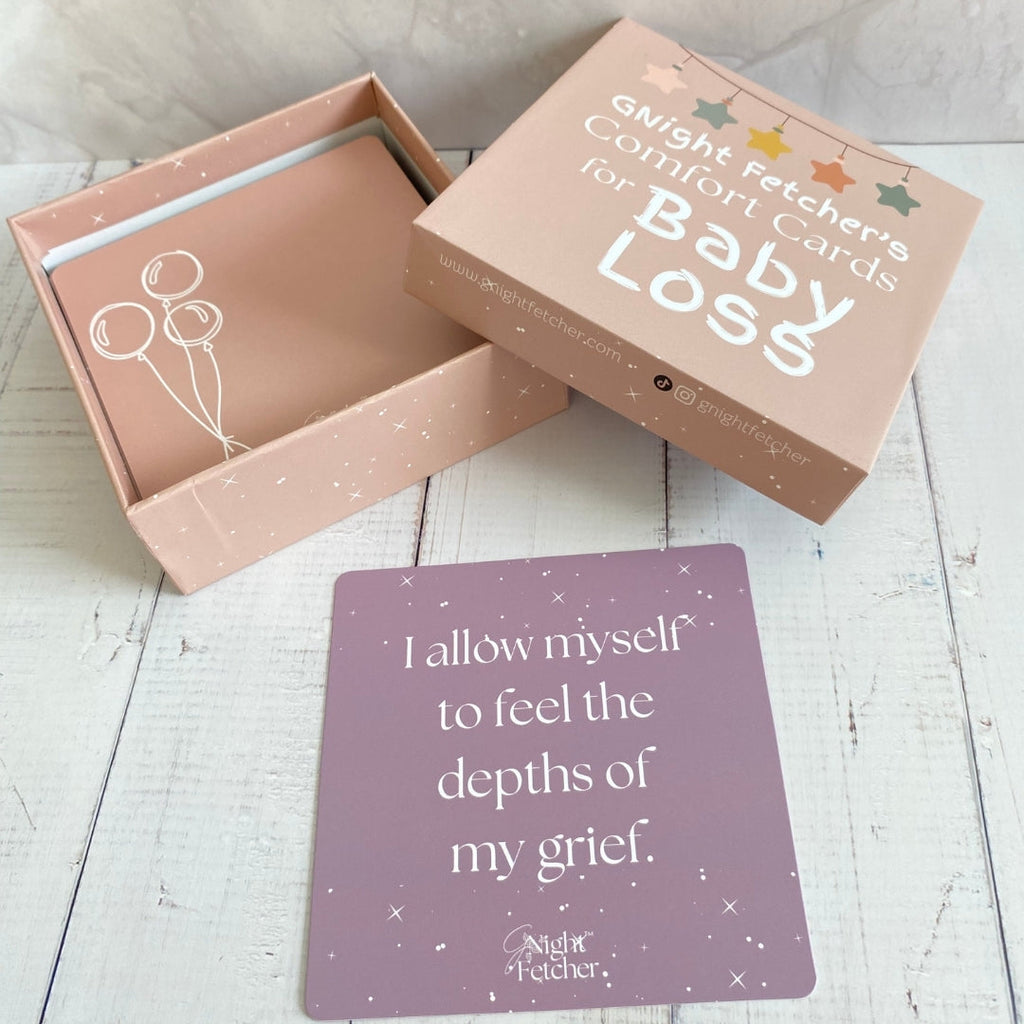 Grief Comfort Cards for Child Loss or Miscarriage - 51 Grief Affirmations