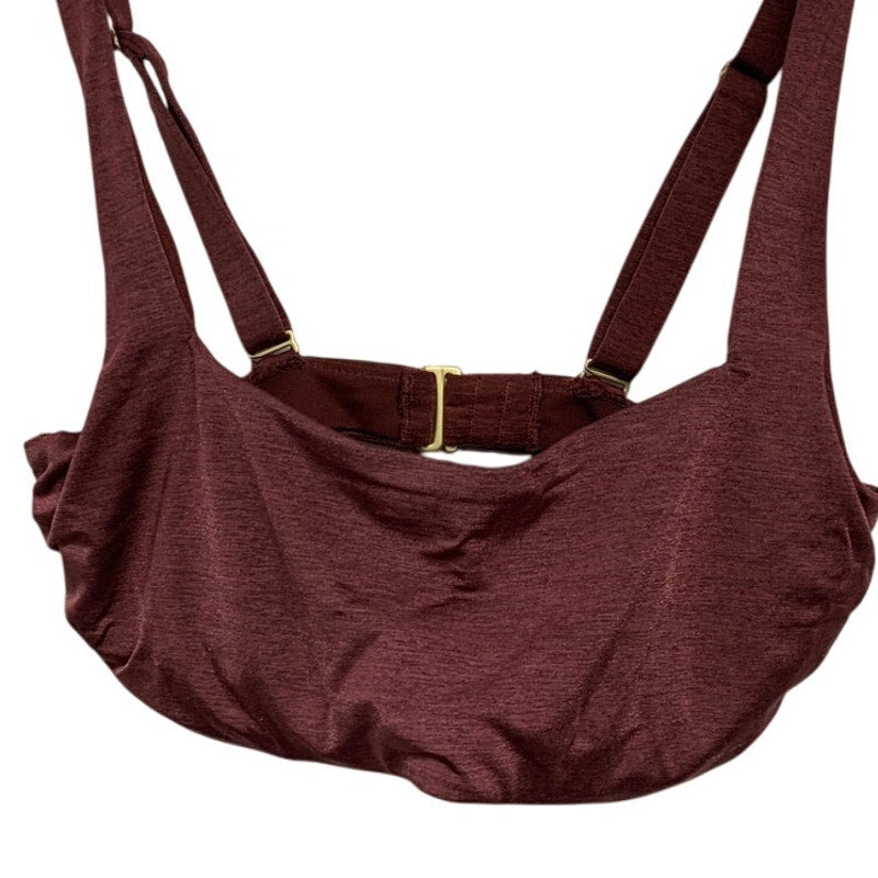 Athleta Womens 32D/DD Unlined Underwire Adjustable Strap Bikini Top ONLY