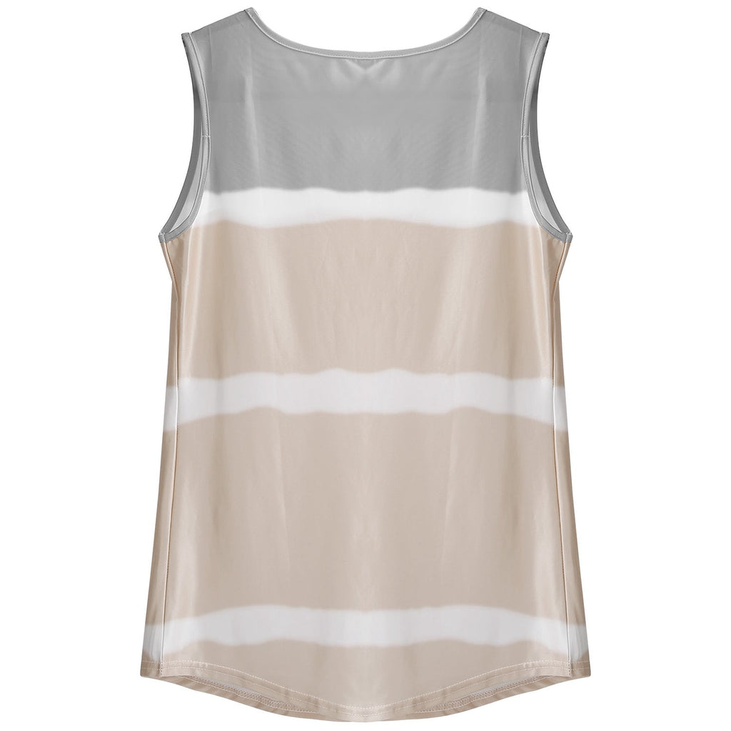 Ladies Tie-Dyed Sleeveless Loose Tank Top