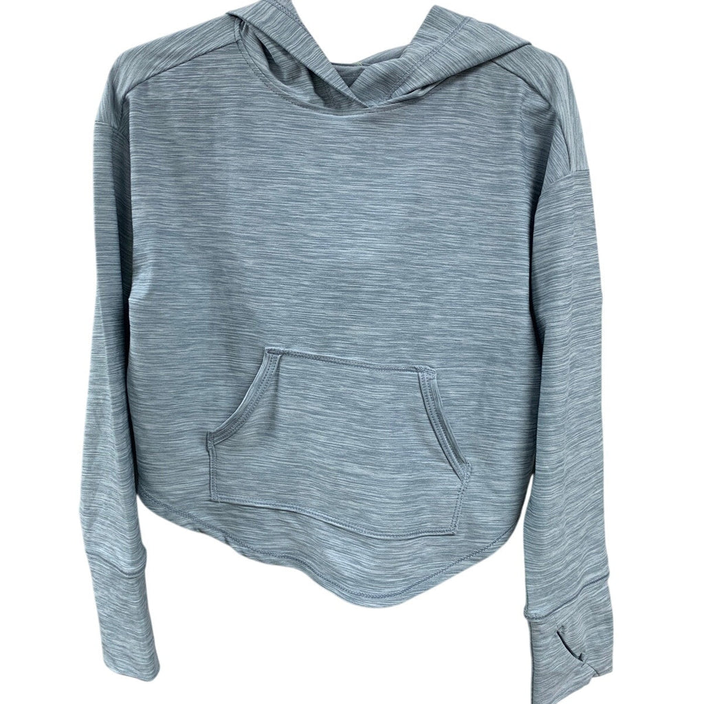 New All In Motion Girls XS (4/5) Elastic Waist Shorts Althletic Hoodie 2PC Set