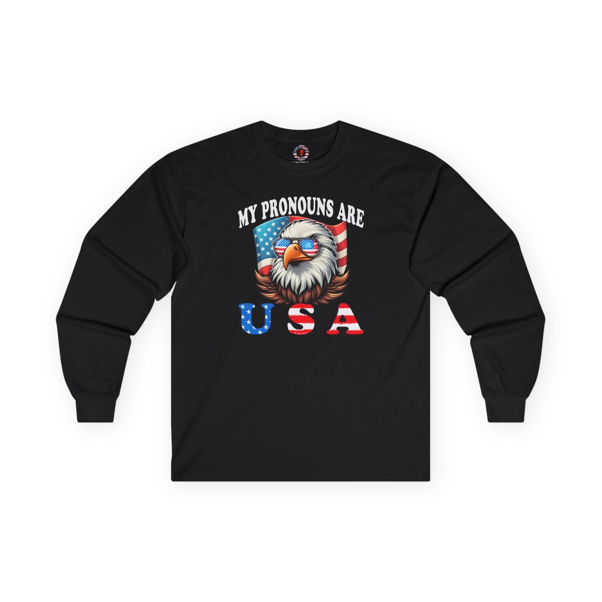 My Pronouns Are U.S.A Long Sleeve Tee