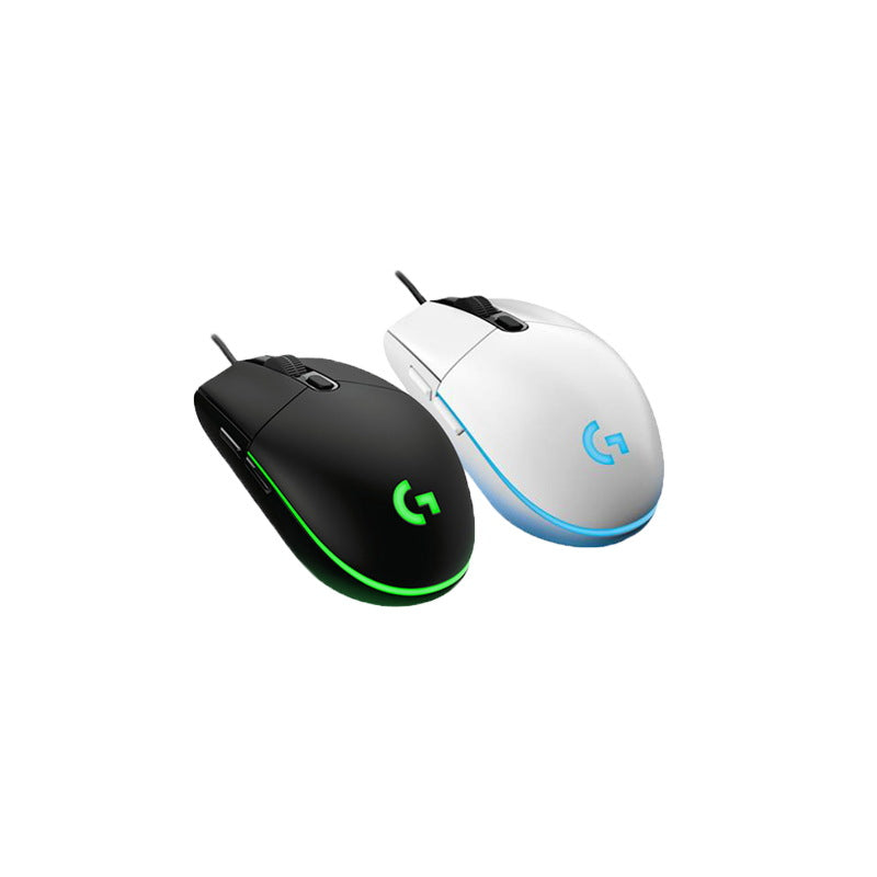 Logitech G102/G102 second-generation wired gaming mouse e-sports lol eating chicken macro RGB pressure gun programming desktop computer