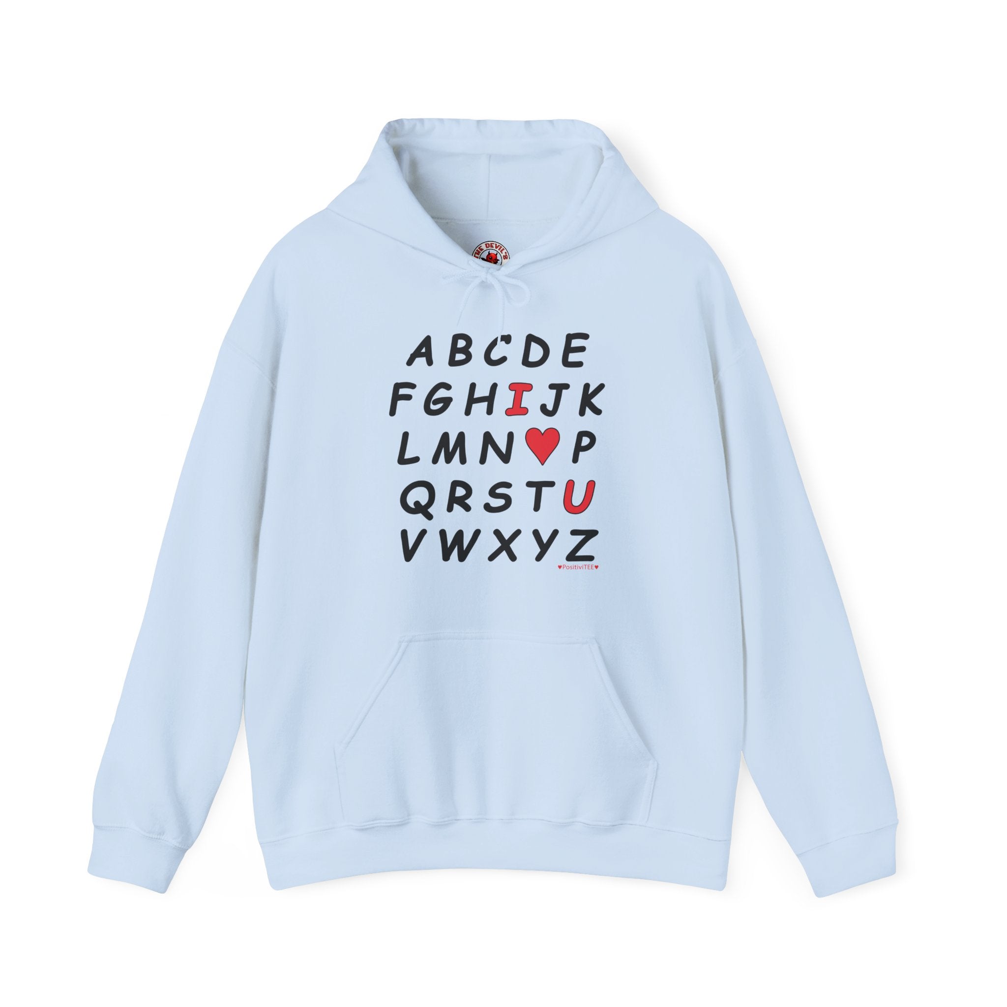 ABC I Love You Hooded Sweatshirt