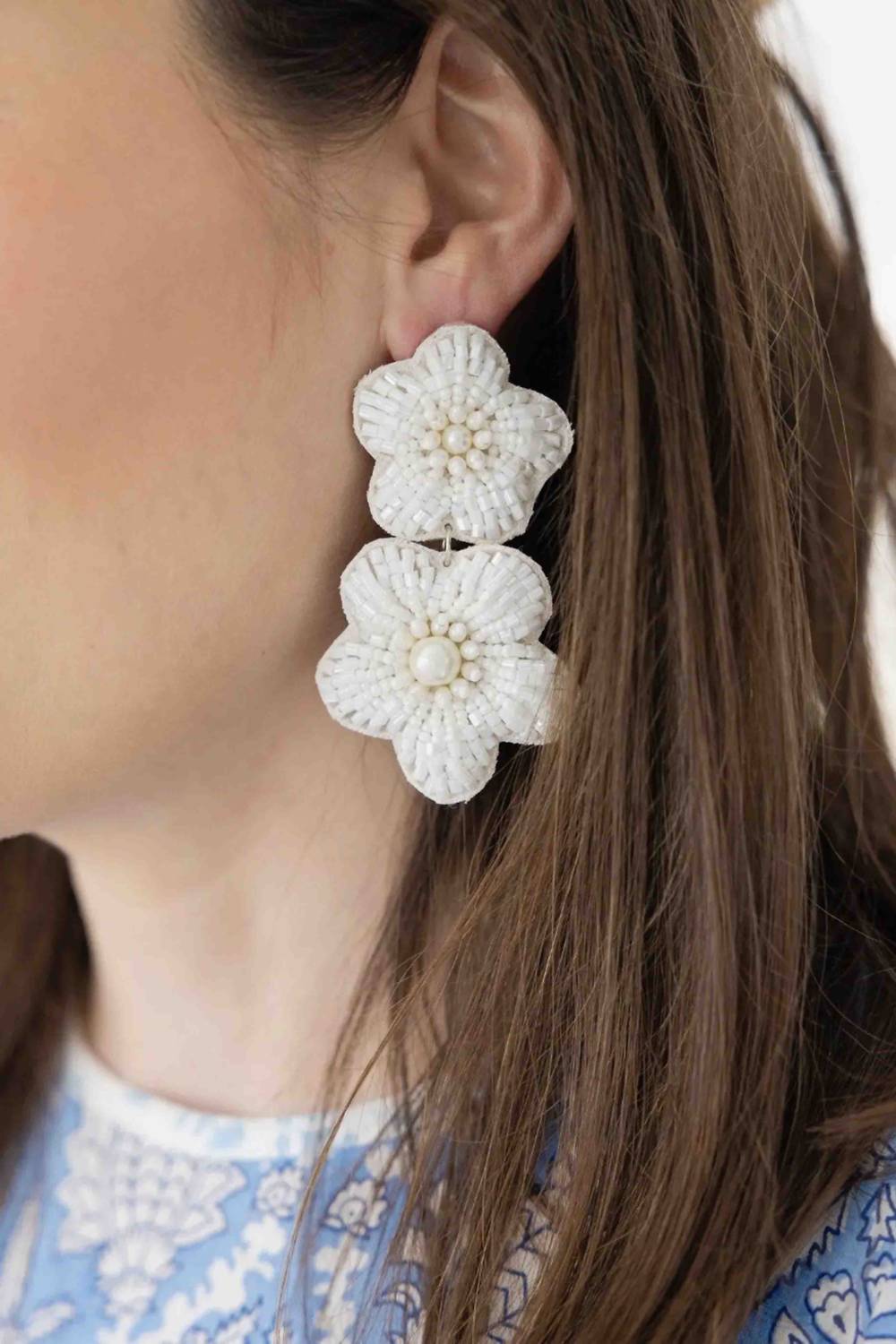 Bali Flower Earrings