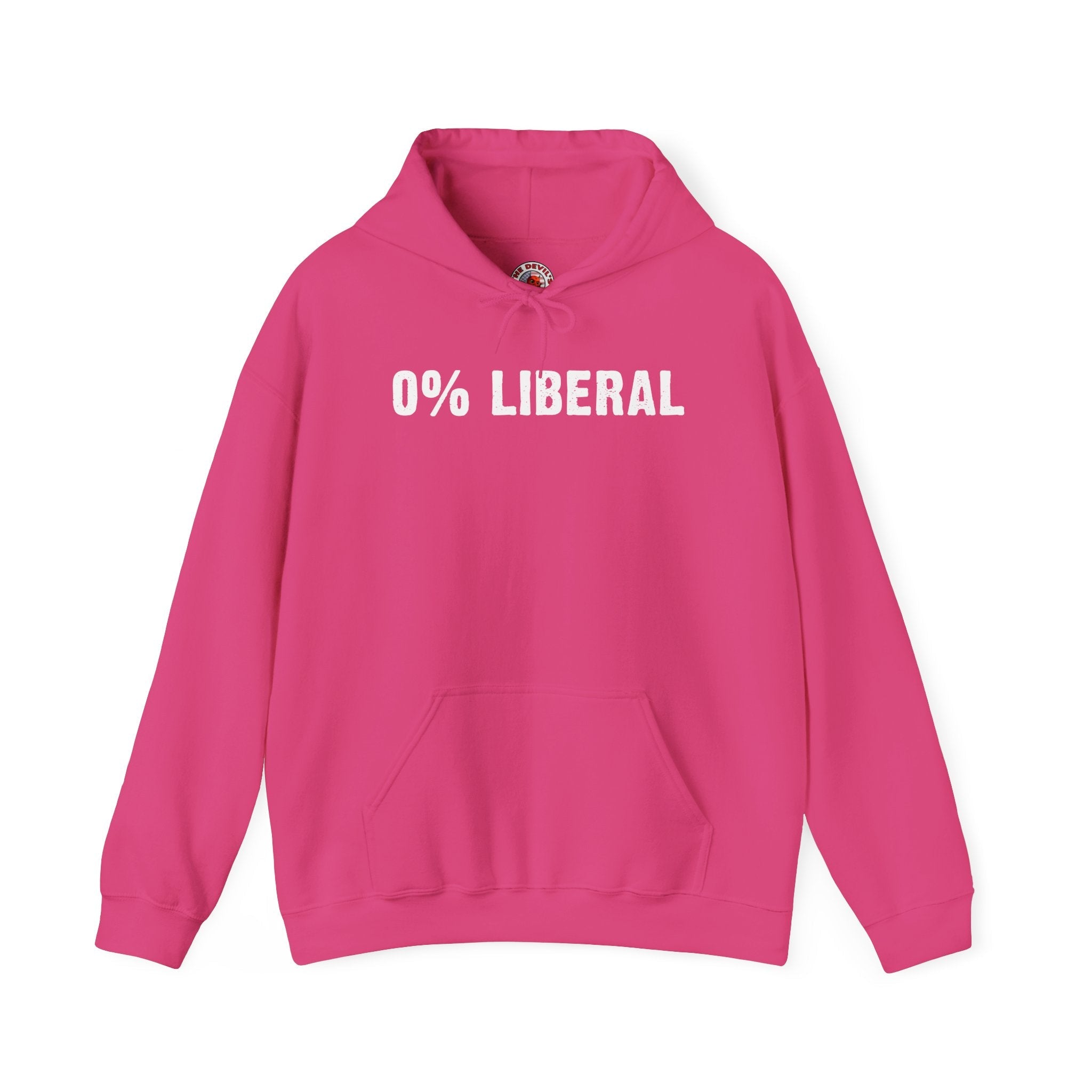 0% Liberal Hooded Sweatshirt