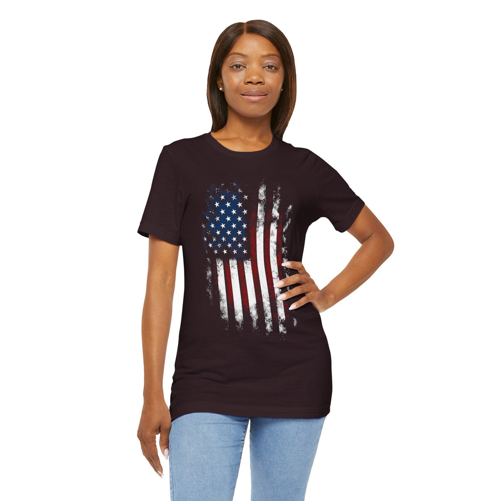 Distressed American Flag T-Shirt