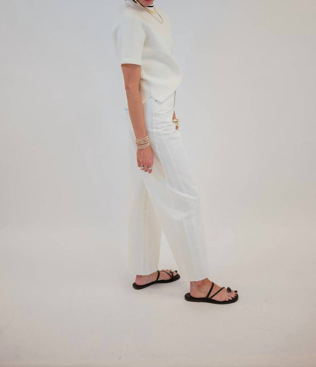 Kat Scuba Short Sleeve Top