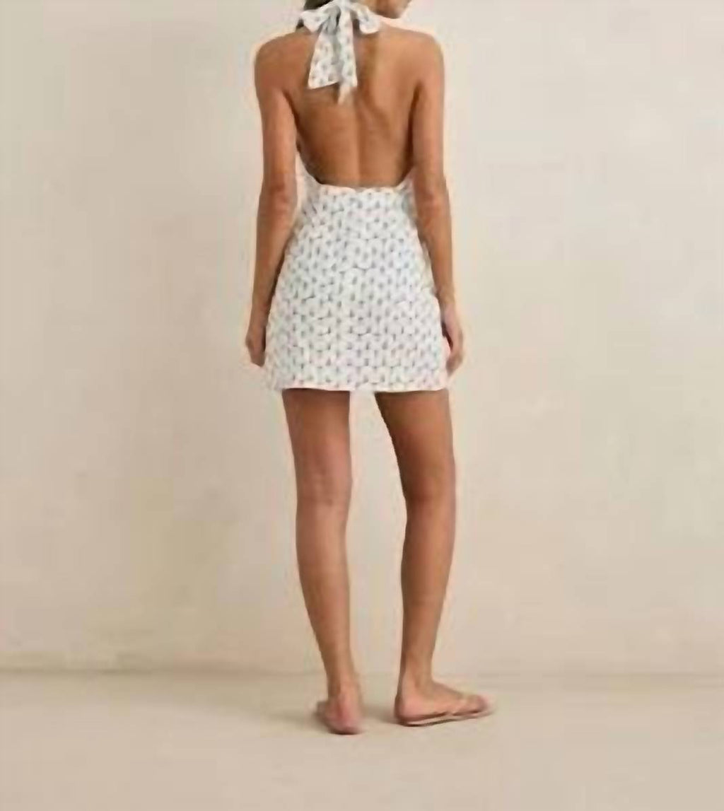 Seacliff Halter Mini Dress