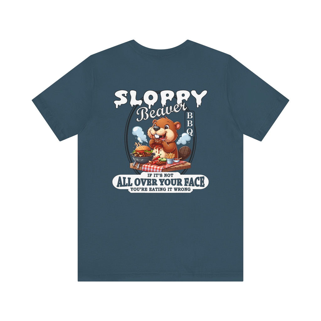 Sloppy Beaver BBQ Back T-Shirt