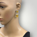 Yellow AD earrings